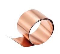 1pcs Copper Plate Roll 0.01-0.6mm Thick X7mm-200mm Wide Copper Foil Plate Copper Cu Metal Sheet Foil Length 1000mm(0.05x100x1000mm)
