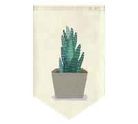 1pcs Corto Tendine Camera Divisione Porta Triangolo Bandiera da Parete Tende