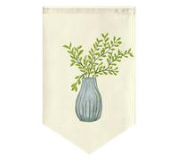 1pcs Corto Tendine Camera Divisione Porta Triangolo Bandiera da Parete Tende