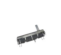 1PCS CT670 electronic Organ 45mm volume adjustment sliding Potentiometer B10K×2/B50X2 shaft length 15mm(50K Ohm)