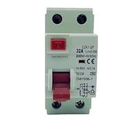 1PCS CZK6 6-2P 16A 25A 32A 40A 63A 80A 100A interruttore magnetico interruttore elettronico corrente residua(A Class EM Type,2P100A1000MA)