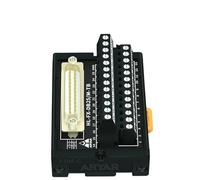 1PCS DB25 D-Sub modulo di interfaccia for montaggio su guida DIN DB25 morsettiera Breakout Board Splitter Board(HL-FX-DB25M-TB)