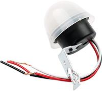 1Pcs DC AC 220V 50-60Hz 10A Automatico Auto On Off Fotocellula Street Light Switch Interruttore sensore di controllo foto (Color : 10, Size : AC 220V)(20)