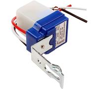 1Pcs DC AC 220V 50-60Hz 10A Automatico Auto On Off Fotocellula Street Light Switch Interruttore sensore di controllo foto (Color : 10, Size : AC 220V)(10)
