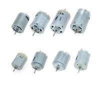 1PCS DC electronic starter 3V 6 V 12V 130 140 260 280 365 370 380 385 High Speed Carbon Brush for DIY Hair Dryer Toy Fan Engine Part NWPNLXEA(1PCS 370 Motor)