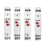 1pcs Delay on Delay off Timer Relay Electronic Type 16A AC230V OR AC/DC12-240V with CB GRT8-A/B/At/Bt(GRT8-A1-AC230V)