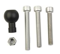 1pcs Di Base M8 X 55 Bullone Moto Morsetto Per RAM-B-367U Manubrio M8 Ricambi Nu