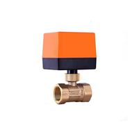 1PCS DN15 DN20 DN25 DN32 DN40 valvola a sfera elettrica AC220V 3 fili 2-controllo filo di ottone valvola a sfera elettrica stabile(1-1/2",220VAC_3 WAY)