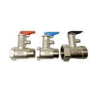 1pcs DN15/DN20 Ottone scaldabagno elettrico valvola speciale valvola di sfiato valvola di limitazione della pressione valvola (DN20 0.8Mpa)