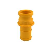 1Pcs DN15 To DN50 Camlock Couplings 1/2" To 2" Quick Disconnect PP Pipe Fittings(Navy,2")