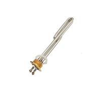 1pcs DN25 riscaldatore tubolare elettrico 220V elemento scaldabagno a immersione tipo pieghevole con tubo sonda 2KW/3KW/4KW (3KW 250mm)