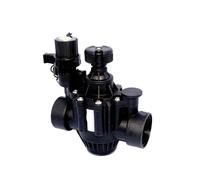 1PCS DN40 1-1/2 pollici 12VDC elettrovalvola di blocco 'acqua for l'irrigazione di arresto/valvola elettrica ad angolo(24VAC)