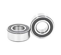 1pcs Double Row Angular Contact Ball Bearing, Suitable for industrial machinery, as a bearing replacement; low noise.,Come mostrato,30X55X19