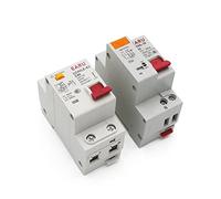 1pcs DZ30L DZ40LE 230V 1P + N Interruttore differenziale con protezione da dispersione di corrente eccessiva e breve 6-63A Interruttore automatico (Size : 6A)