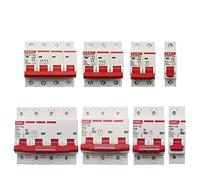 1PCS DZ47 400V 1-4P 3-125A Tipo C Mini Circuit Breaker MCB Protezione da sovraccarico corto 35mm Montaggio su guida Din Capacità di rottura 6KA(25a,2)
