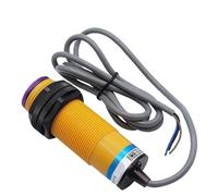 1PCS E3F-DS30C4 Proximity Switch Photoelectric sensor switch NPN PNP DC6-36V 30cm Detection Range Adjustable Diffuse Reflection(PURPLE,DC type PNP NC)