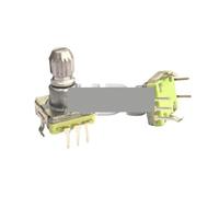 1PCS EC11 Encoder 30 Posizionamento 15 Potenziometro a impulsi digitali con interruttore a pulsante Regolazione Asse fiore 15mm
