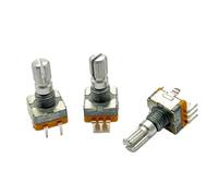 1PCS EC11 encoder potenziometro con interruttore, interruttore di regolazione auto 30, posizionamento lunghezza albero 17MM
