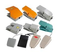 1PCS/EKW5A-B/TFS-01/TFS-1/TFS-3/TFS-201 Interruttore di controllo a pedale 220 V accessori per macchine utensili interruttore di controllo a pedale impermeabile (grigio)
