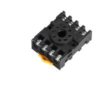 1Pcs Electrical Small Relay Base PF083A Eight Round feet JTX-2C JQX-2Z ST3P JSZ3 etc Controls Relays