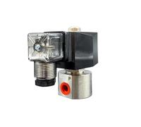 1PCS elettrovalvola 200bar/100bar 2-way acqua 1/4 "12V DC orifizio 1.2mm/2mm NC in acciaio inox valvola della pompa di lavaggio auto(Orifice 2mm 100bar,220V)