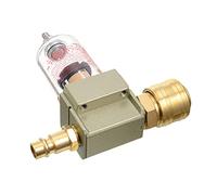 1pcs filtro aria compressa, separatore d'acqua petrolifero incluso accoppiamento rapido da 1/4 "per collettore di olio pompa aria, Accessori per utensili pneumatici, Utensili fai
