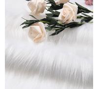 1pcs Finta Pelliccia Lungo Peluche Tessuto Furry Fotografia Sfondo Fai Materiale