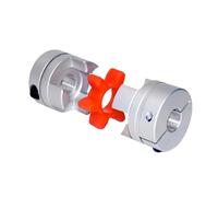 1PCS Flessibile plum morsetto accoppiatore D20 L30 dimensioni 'albero Jaw albero giunto 4/5/6/6.35/7/8/10mm 5mm 8mm D20L30(5x6)