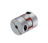 1PCS Flexible plum clamp coupler D20 L30 shaft size CNC Jaw shaft coupling 4/5/6/6.35/7/8/10mm 5mm 8mm D20L30(4x8)