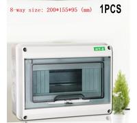 1pcs Fusibile Interruttore Scatola IP65 Impermeabile 2/5/8 Vie Antipolvere
