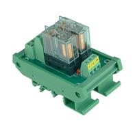 1PCS G2R-2 Modulo Relè a 2 Canali 2NO 2NC Interruttore DPDT Elettronico 12V 24V Scheda Relè(Relay 12V,INPUT NPN)
