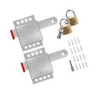 1pcs Garage Door Locks With Self Tapping Screws Inside Deadlock For Most Heavy Duty Lock Kit Per Porte