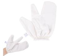 1pcs Guanti da Massaggio, Seta di Gelso Guanti Esfolianti Spazzolatura a Secco per Massaggio Linfatico Pulizia Delle Cellule Morte Miglioramento Della Texture Della Pelle