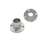 1Pcs Guide Shaft Support Circular Flat Optical Fixing Seat Hole Diameter 3mm 4 5 6 8 10 12 15 16 20 25mm BIANMTSW(Hole diameter 16mm)