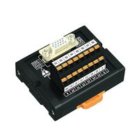 1PCS HDP15 D-Sub for montaggio su guida DIN modulo di interfaccia HDB15 morsettiera rapida for cavi HDB15 a scheda connettore a molla(HL-FX-HDP15F-SP)