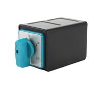 1PCS HZ5D-20/4 M08C 3 posizioni 4 poli 16 viti con guscio in ferro 20A motore a due velocità commutatore universale interruttore a camma rotante