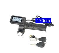 1PCS Impugnatura Acceleratore Progettata per Bici Elettriche 48V con Chiavi di F