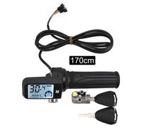 1PCS Impugnatura Acceleratore Progettata per Bici Elettriche 48V con Chiavi di F