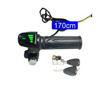 1PCS Impugnatura Acceleratore Progettata per Bici Elettriche 48V con Chiavi di F