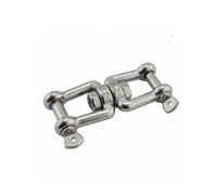 1PCS In Acciaio Inox 304 Mascella E Mascella di Ancoraggio Catena Girevole Connettore Lucido 4mm 5mm 6mm 8mm 10mm for Accessori for Barche Marine(M10)