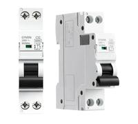 1PCS Interruttore automatico GYM9N 1P+N MCB DPN 6A 10A 16A 20A 25A 32A 40A 220V AC Curva B Curva C(C Curve,32A)