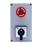 1PCS Interruttore e indietro 20A 10A Selettore a camme con pulsante di arresto di emergenza elettrico trifase