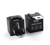 1PCS JD1912 Relè for auto 12V 24V 80A 4Pin DC AMP SPDT di avviamento for automatico universale for motorino automobilistico(4pin 80a 12v,Relay and socket)