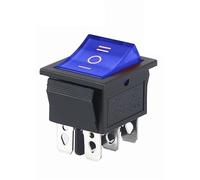 1pcs KCD4 Latching/Momentary Rocker Switch Power Switch I/O l/O/ll 4 Pins/6 Pins with Light 16A 250VAC/25A 250V 20A 125VAC(3position 6PIN B)