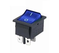 1pcs KCD4 Latching/Momentary Rocker Switch Power Switch I/O l/O/ll 4 Pins/6 Pins with Light 16A 250VAC/25A 250V 20A 125VAC(2position 4PIN B) Controls Switches