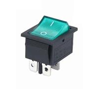 1pcs KCD4 Latching/Momentary Rocker Switch Power Switch I/O l/O/ll 4 Pins/6 Pins with Light 16A 250VAC/25A 250V 20A 125VAC(2position 4PIN G)