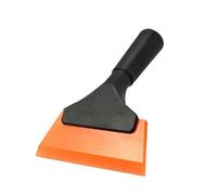 1PCS Kit di strumenti per raschietto per pellicole per vetri automobilistici multifunzione con lama in silicone morbido, tergicristallo per acqua detergente per vetri auto (KNS-75-arancione)