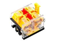 1PCS LA38-11D/11DS Nastro Contatto Interruttore A Pulsante con Luce On/Off Momentaneo/A Scatto 22 millimetri 220V 24V Indicatori LED(2NC,Self-reset,220V)