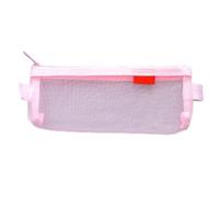 1PCS Large Capacity Pencil Bag Simple Transparent Mesh Nylon Pen Case Pouch Stationery Gift Student Office School Supplies Fashion design