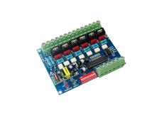 1PCS LED 6CH/12CH DMX512 controllo dimming 50HZ 6 canali luce della fase lampadina dimmer pannello, AC110V-220V 5A DMX LED dimmer pannello(DMX-HVDIM-6CH-BAN)